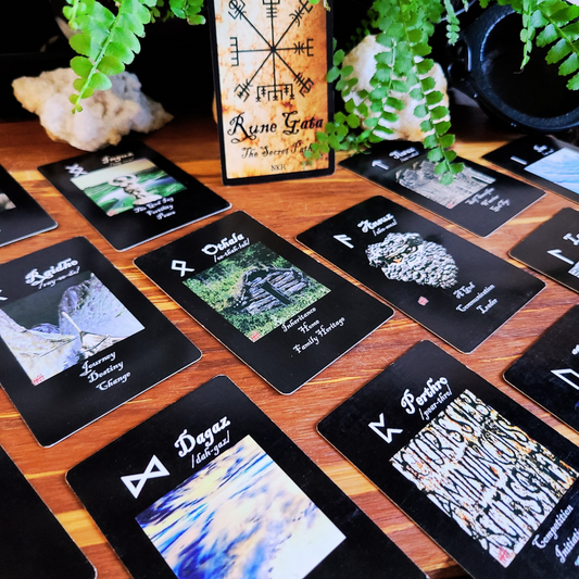 Set of 3 Divination Decks – Timeframe, Rune Gata, & All the Answers | Tarot, Runes & Oracle for Accurate Readings & Spiritual Guidance