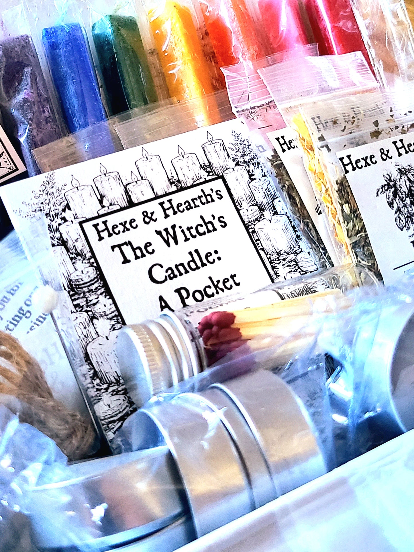 10-Pack Double Wicked Witchcraft Candles for Rituals, Spells, and Meditation – Assorted Colors for Magic, Healing, and Manifestation