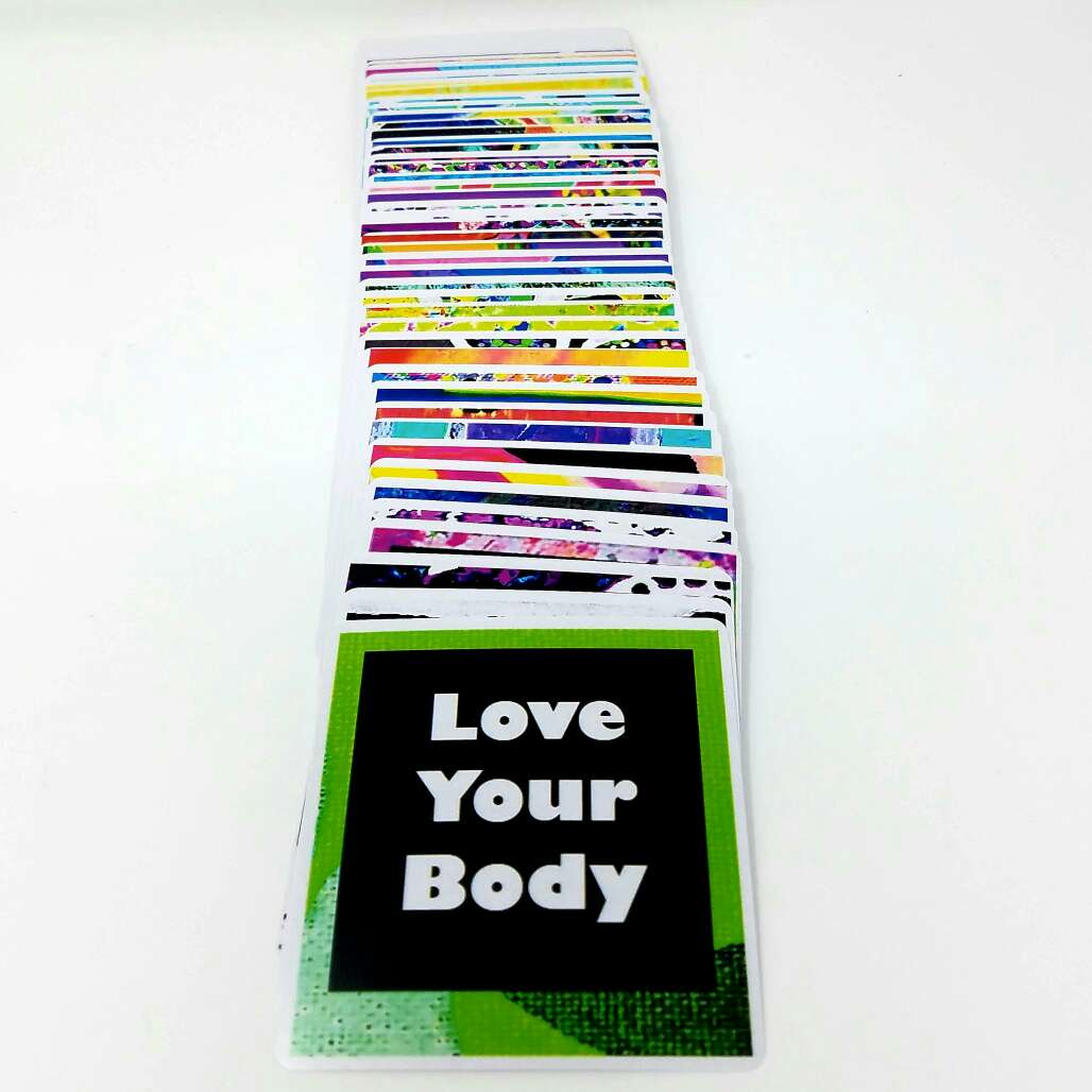 Action Oracle Deck - Colorful Cards Featuring Soul Work Design and Messages