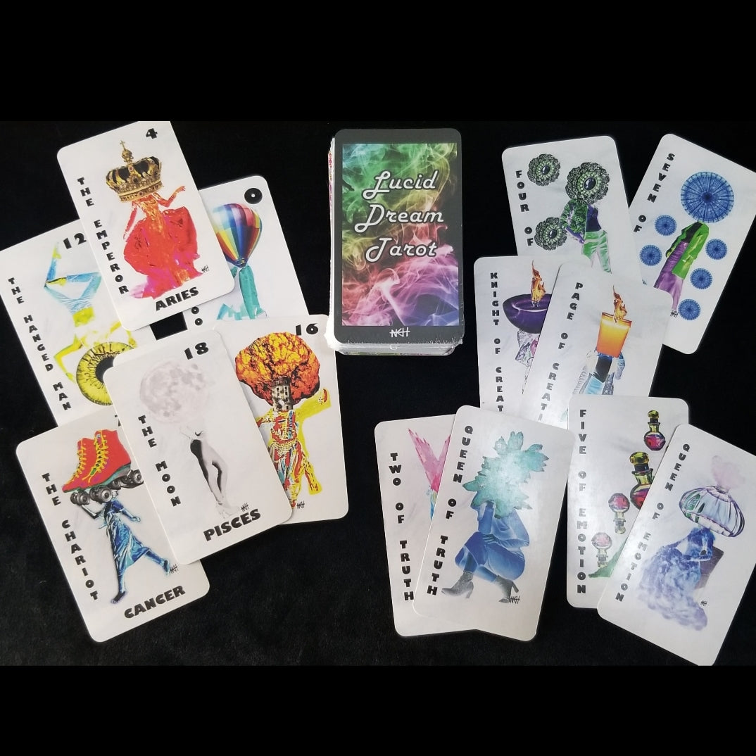 Lucid Dream Tarot Deck-Cards to enhance intuition and spiritual guidance