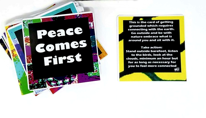 Action Oracle Deck - Colorful Cards Featuring Soul Work Design and Messages