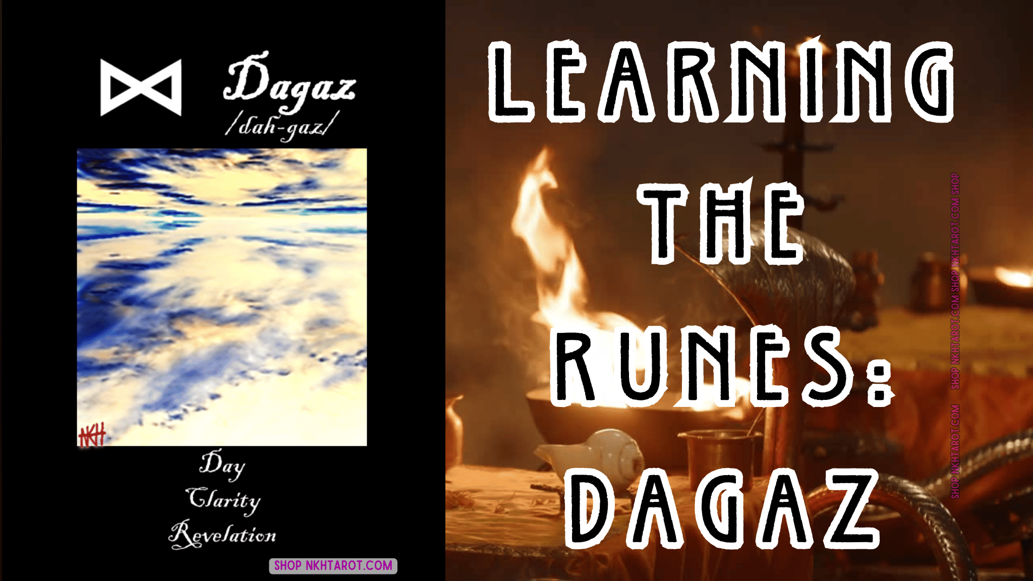 Dagaz Rune: Awakening and Transformation – NKH TAROT