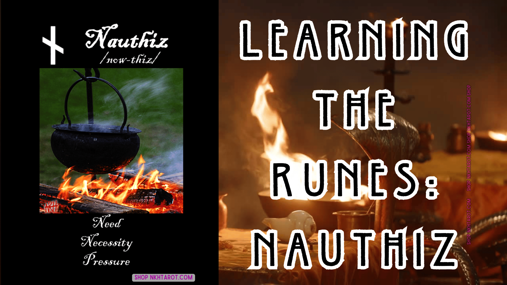 Nauthiz: The Rune of Necessity and Resistance – NKH TAROT