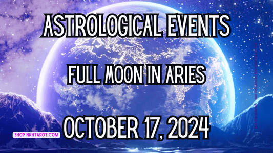 Astrological Events: Full Moon in Aries: October 17, 2024