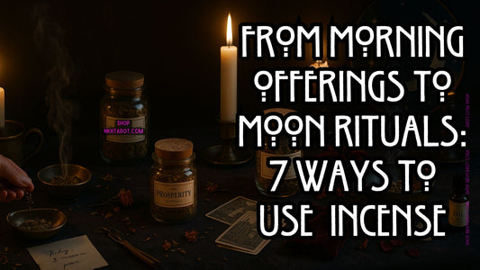 From Morning Offerings to Moon Rituals: 7 Ways to Use One Set of Incense