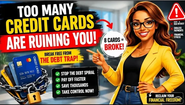 How Too Many Credit Cards Keep You Broke: A Realistic Debt Payoff Strategy That Actually Works