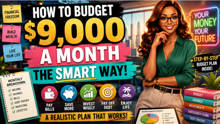 How to Budget $9,000 a Month and Build Wealth Without Feeling Restricted