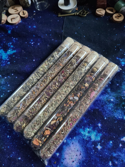 Hexe's Ultimate Alchemical Incense Set | 6 Handcrafted Loose Blends for Manifestation, Luck, Dreams, Cleansing, Love & Grounding