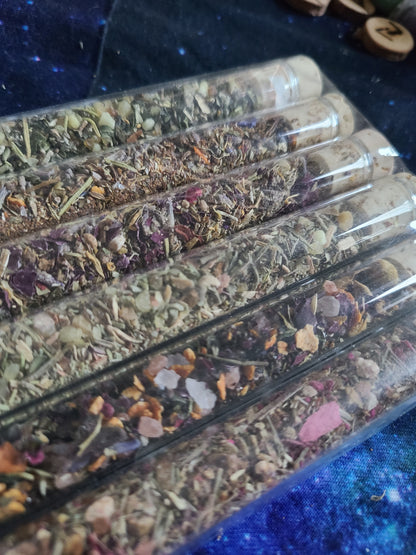 Hexe's Ultimate Alchemical Incense Set | 6 Handcrafted Loose Blends for Manifestation, Luck, Dreams, Cleansing, Love & Grounding