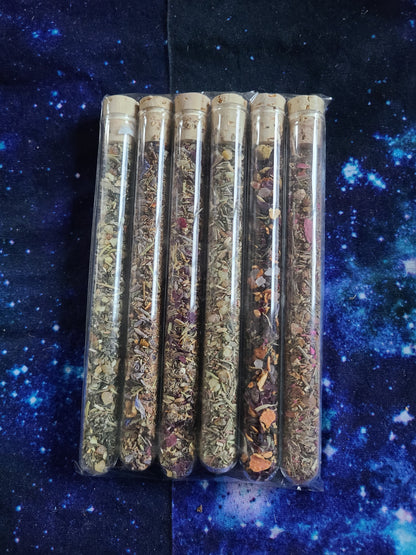 Hexe's Ultimate Alchemical Incense Set | 6 Handcrafted Loose Blends for Manifestation, Luck, Dreams, Cleansing, Love & Grounding