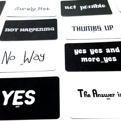 All The Answers Deck-Yes, No, Maybe